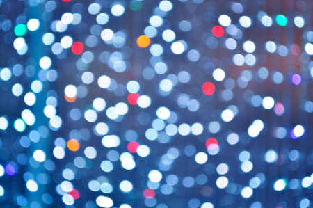 Abstract colorful circular bokeh light for backgroundの写真素材