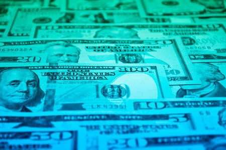 Dollar bank note money for backgroundの写真素材