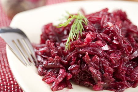 Beet saladの写真素材