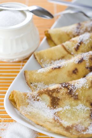 Norwegian pancakesの写真素材