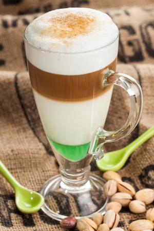 Coffee latteの写真素材