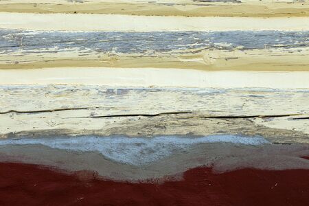 the structure of the plaster in yellow and brownの写真素材