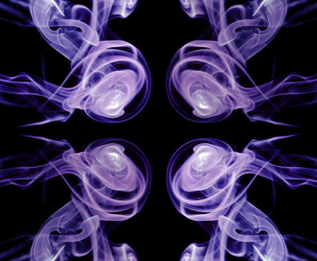 Purple smoke backgroundの写真素材