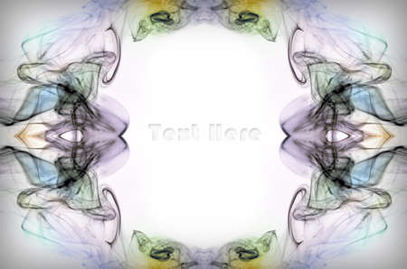 Abstract smoke  background with place with additional textの写真素材