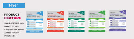 flyer pamphlet brochure cover design layout space, vector illustration template in A4 size,のイラスト素材