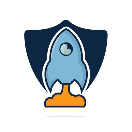 Rocket Vector icon and symbol Design.のイラスト素材