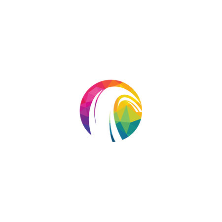 Tire company or tire shop vector logo design.のイラスト素材