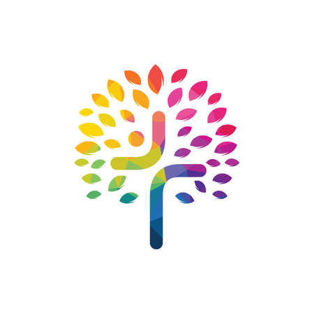 Tree religious cross symbol icon vector design.のイラスト素材