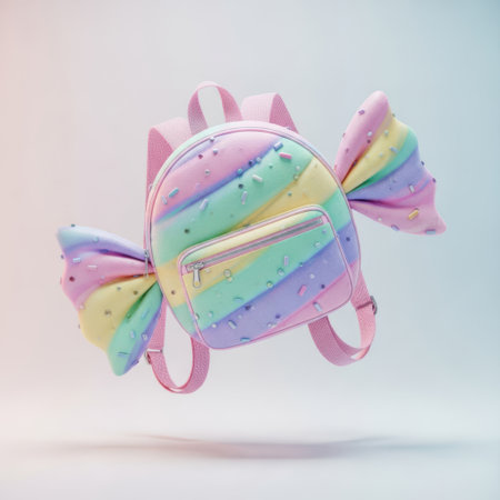 Colorful candy with lollipop on white background, retro tonedの素材