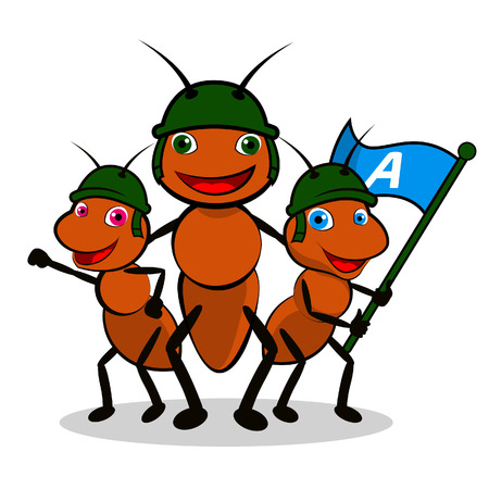 Antsのイラスト素材