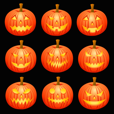 Jack O'lanternsのイラスト素材