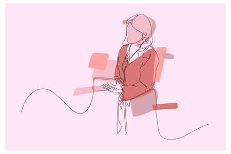 Doctor Background Vector Illustrationのイラスト素材