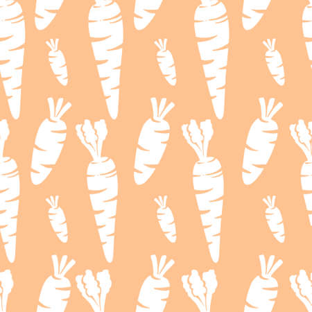 Vegetables Seamless Patternのイラスト素材