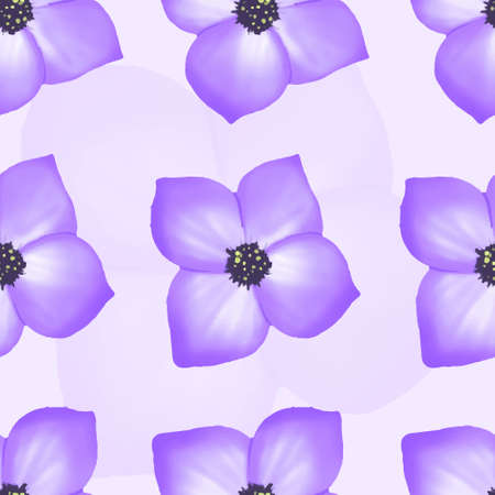 Flowers Seamless Pattern background