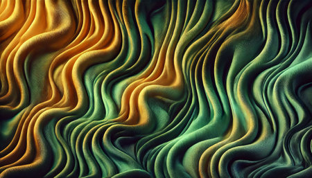 Vibrant Velvet Texture Colorful Fabric Background Design for Modern Projectsの素材