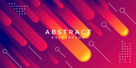 Abstract modern background gradient color. Orange and Dark blue gradient round shape.