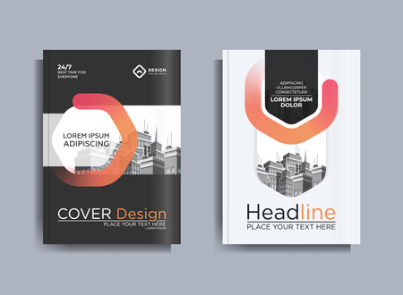 Corporate Business Flyer poster pamphlet brochure cover design layout background, Magazine, Poster, Business Presentation, Portfolio, Flyer, Banner, vector template in A4 size - Vectorのイラスト素材