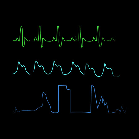 heartbeat icon. heartbeat logo