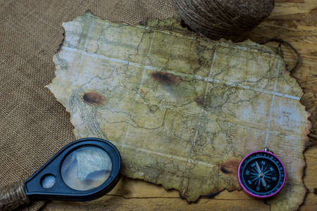 A background of Columbus Dayの写真素材