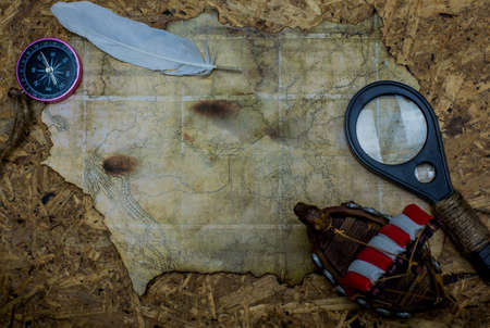 A background of Columbus Dayの写真素材