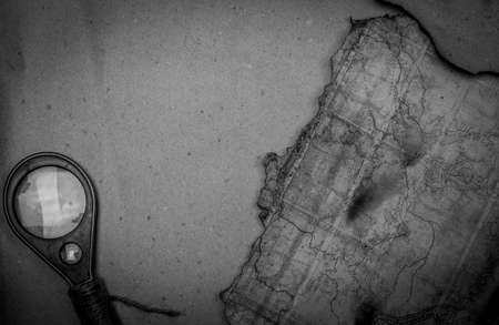 A background of Columbus Day Black and white colorの写真素材