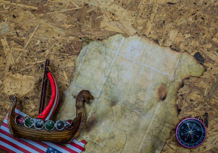 A background of Columbus Dayの写真素材