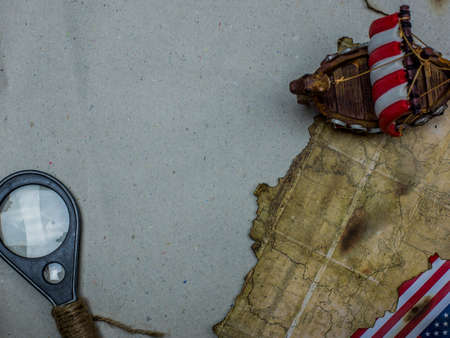 A background of Columbus Dayの写真素材