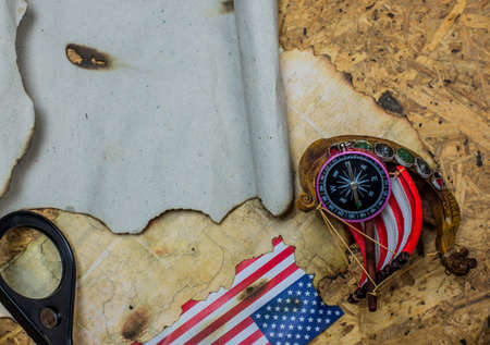 A background of Columbus Dayの写真素材