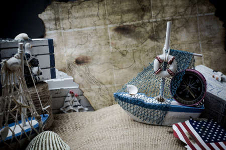 A background of Columbus Dayの写真素材