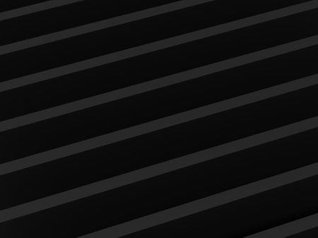 Abstract black 3d background. Elegant black background. Layer decoration. 3d rendering.