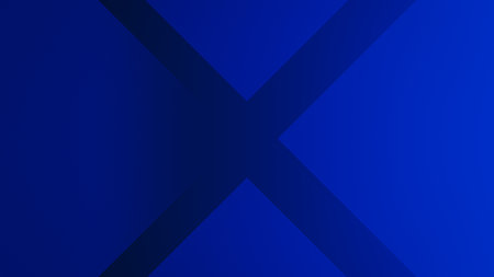 Dark blue background with abstract square shape, dynamic and sport banner concept.