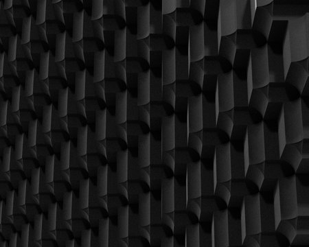 Abstract white geometry shape pattern background