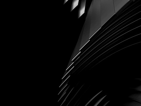 Unique Abstract Metal Design for Modern Visualsの写真素材