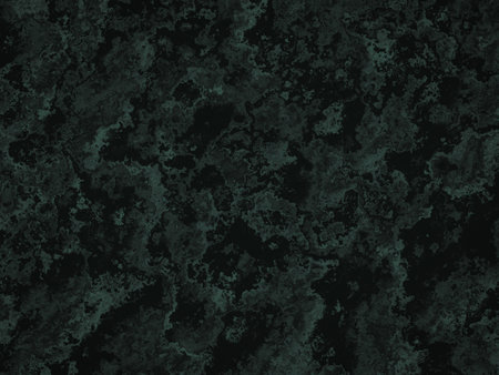 Smooth dark marble with greenish veins running through, offering an elegant and dramatic appearance.の写真素材