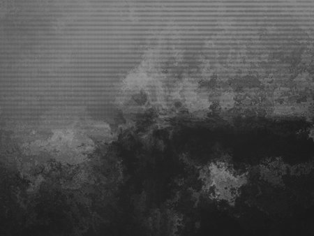 Abstract dark metal texture with soft gradient and faded patterns.の写真素材