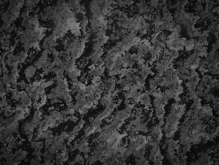 Black and gray marble texture with fluid, abstract streaks and patches for a stylish background.の写真素材