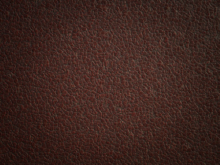 Rich, dark leather with intricate patterns and a smooth, glossy surface finish.の写真素材