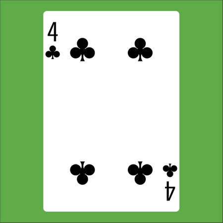 Flat color icon for poker card.のイラスト素材