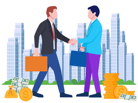 Business Partnershipのイラスト素材