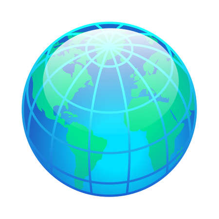 World - Isometric 3d illustration.のイラスト素材