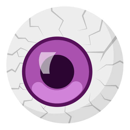Eyeball halloween festivalのイラスト素材