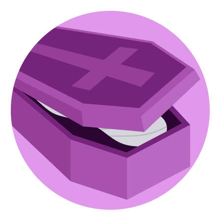 Tomb halloween festivalのイラスト素材