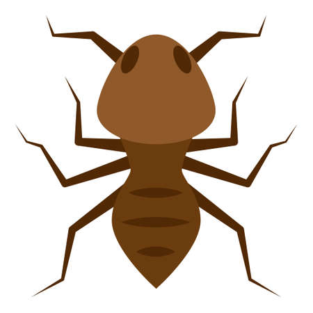 Flat color icon for termite.のイラスト素材