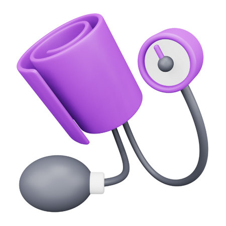 Blood pressure 3D rendering isometric icon.のイラスト素材