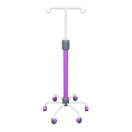 Drip stand 3D rendering isometric icon.のイラスト素材