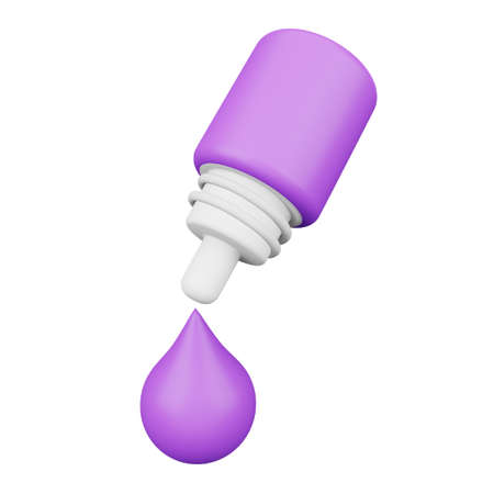 Eye dropper 3D rendering isometric icon.のイラスト素材