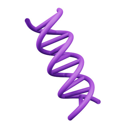 Dna 3D rendering isometric icon.のイラスト素材