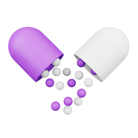 Medicine 3D rendering isometric icon.のイラスト素材