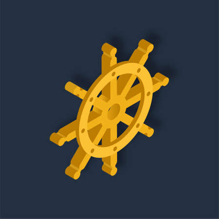 Handle - Isometric 3d illustration.のイラスト素材