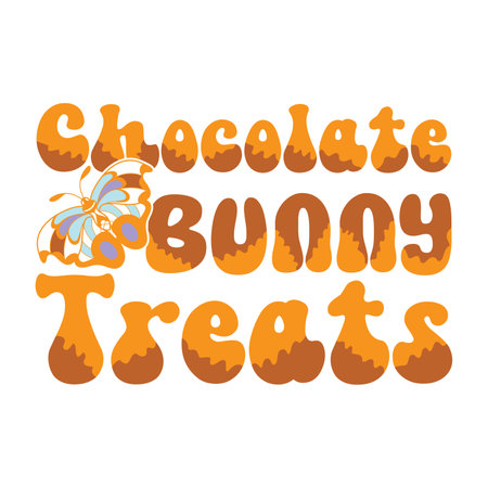 Chocolate bonbons lettering. Vector illustration for your design.のイラスト素材